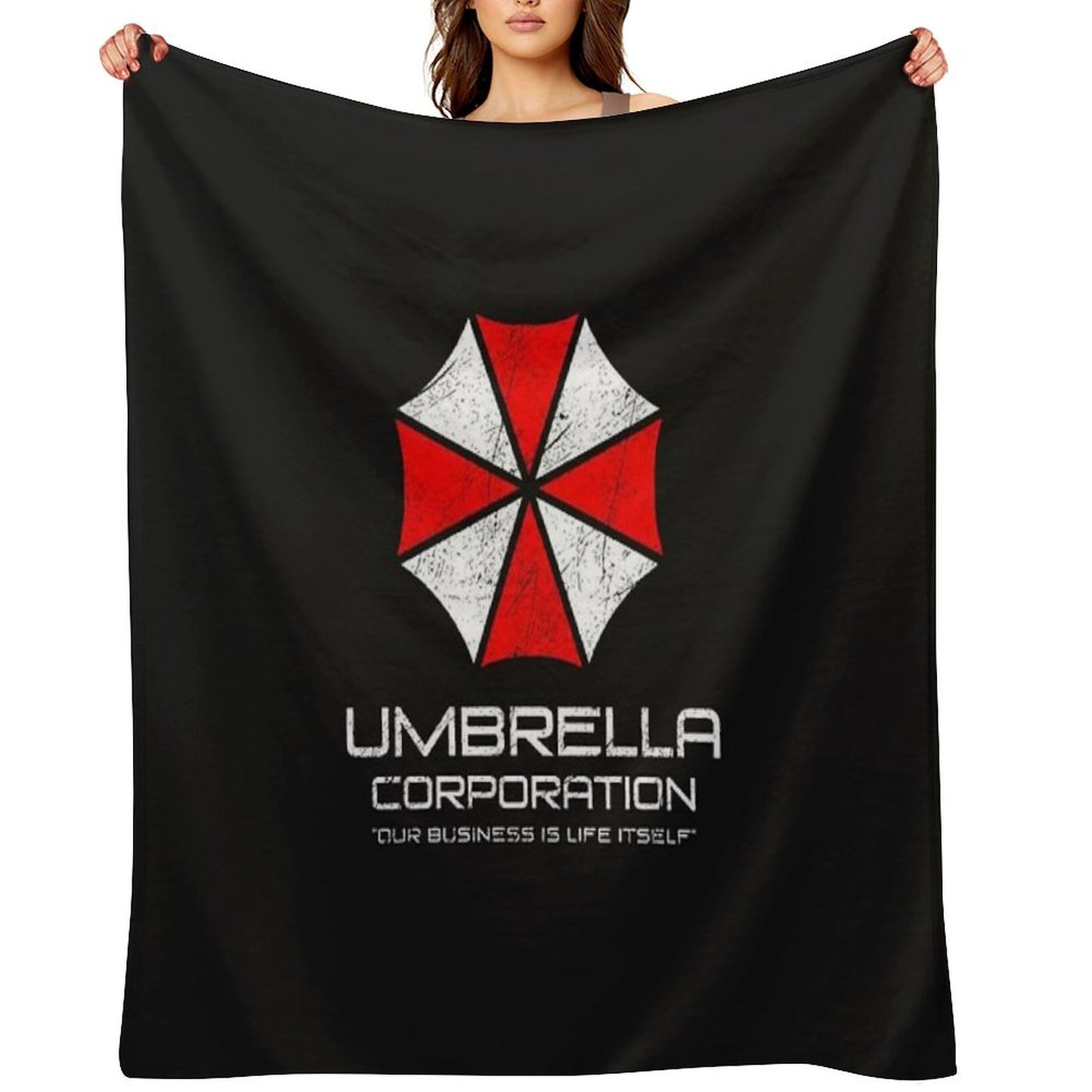 Umbrella Corporation Throw Blanket