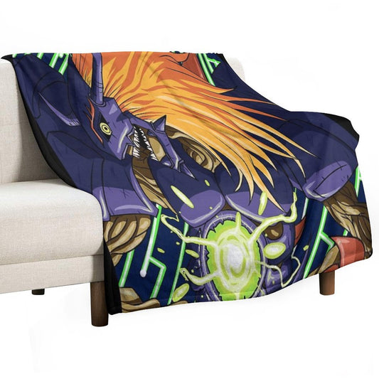 Diaboromon Throw Blanket