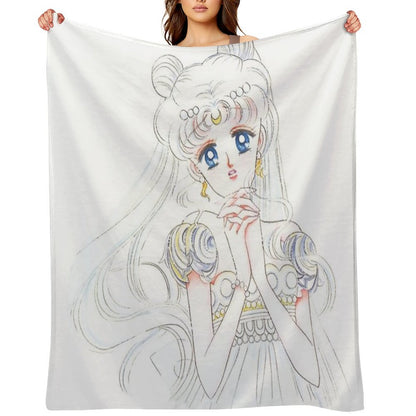 Princess Serenity Throw Blanket