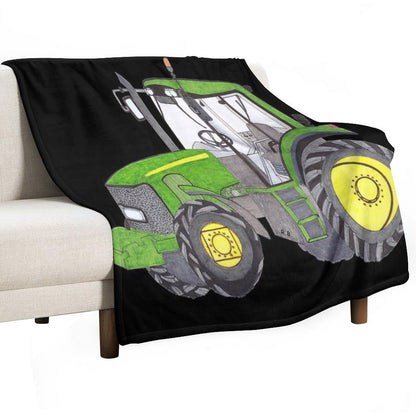 TRACTOR Throw Blanket