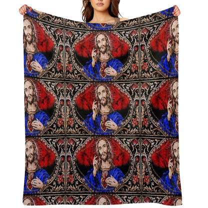 Father Ted Scared Sofa Throw Throw Blanket
