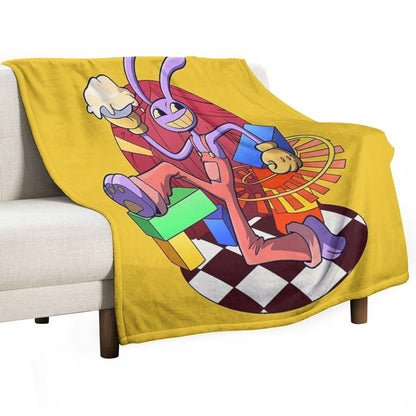 The Amazing Digital Circus - Jax Throw Blanket
