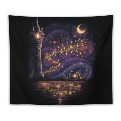 Lanterns Of Hope Tapestry