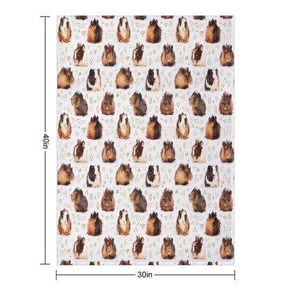The Essential Guinea Pig Throw Blanket
