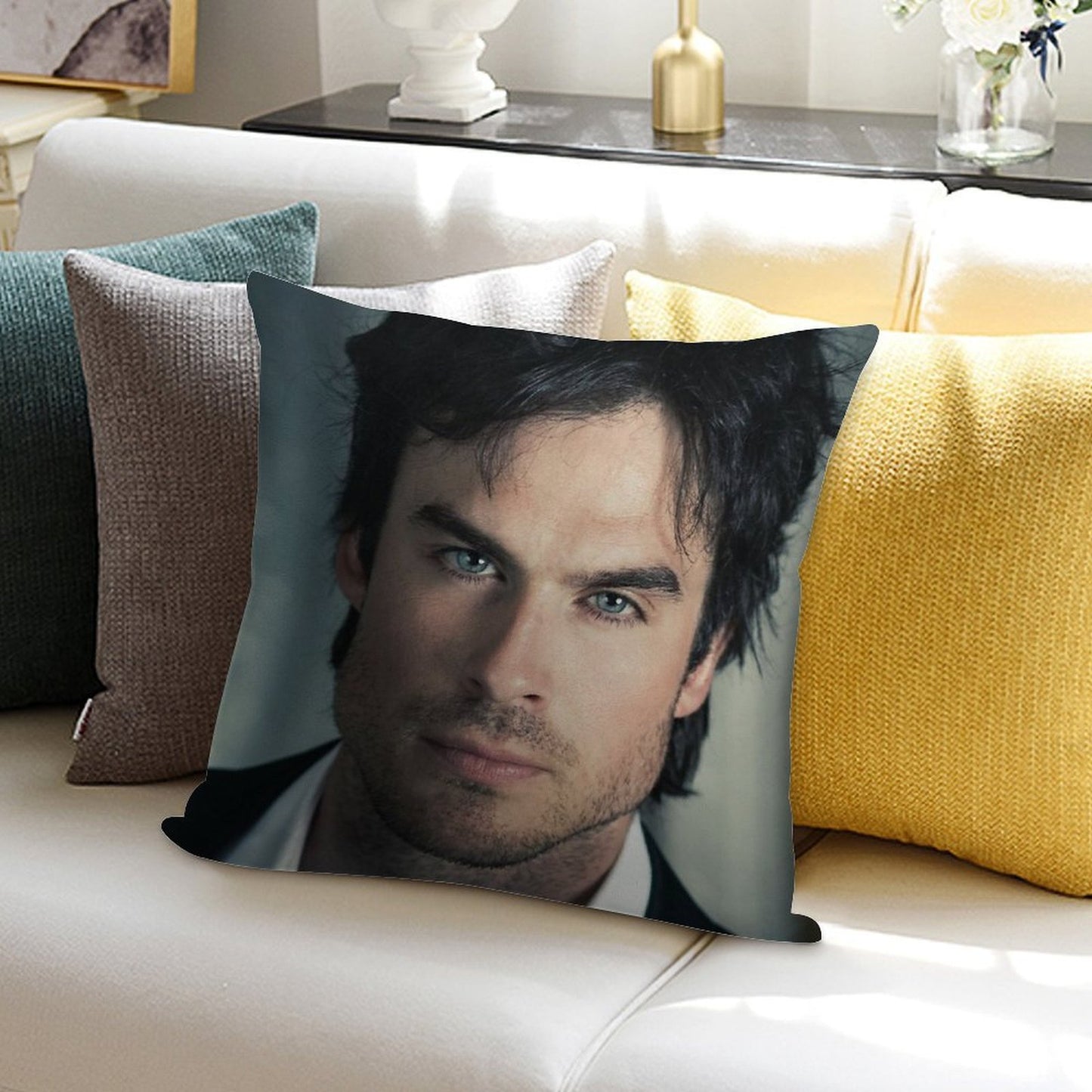 Ian Soft Style Accent Throw Pillow