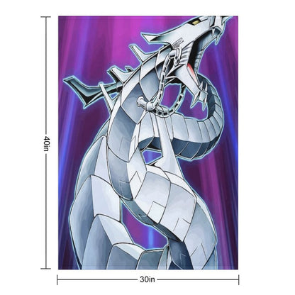 Cyber Dragon Throw Blanket