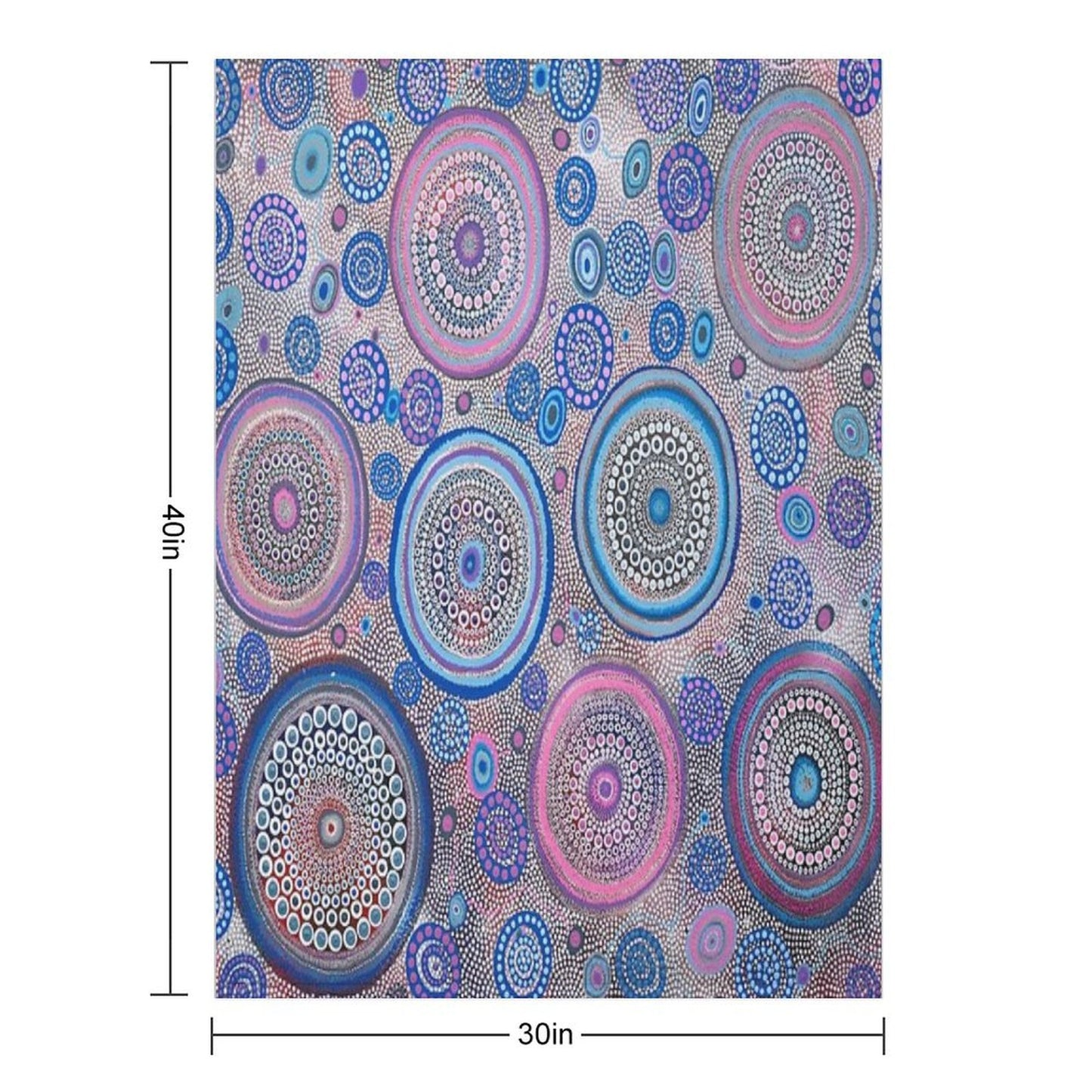 Seven Sister's Dreaming Throw Blanket