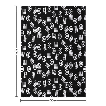 Take That Pattern - Gary Barlow Inspired Throw Blanket