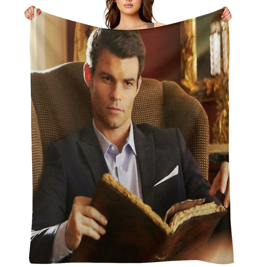 Elijah Mikaelson Throw Blanket