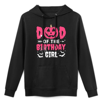 Dad Of The Birthday Girl Halloween Costume Spooky Party Fun Pilling-Resistant Hoodie