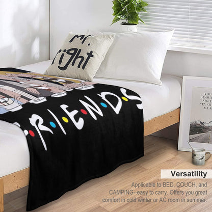 Friends Milkshake Throw Blanket