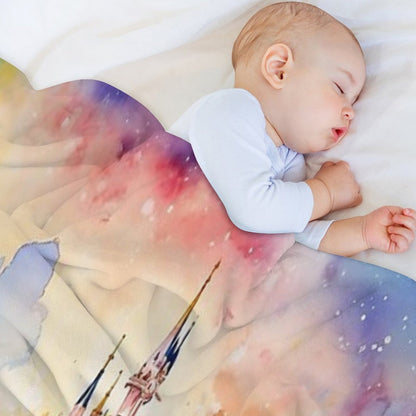 Happiest Place Throw Blanket