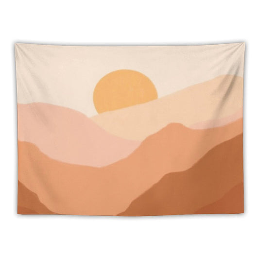 Warm Sunset Tapestry