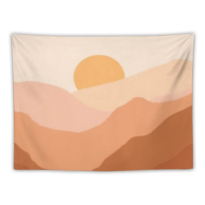 Warm Sunset Tapestry