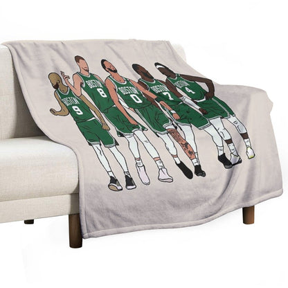 D White, KP, Jrue & The Jays Throw Blanket