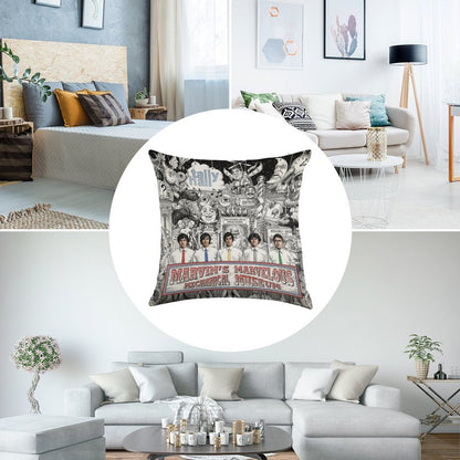 Tally Hall Linen Throw Pillow Cover