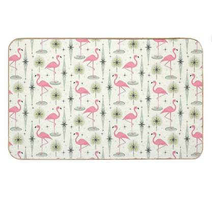 Atomic Flamingo Oasis Bath Mat
