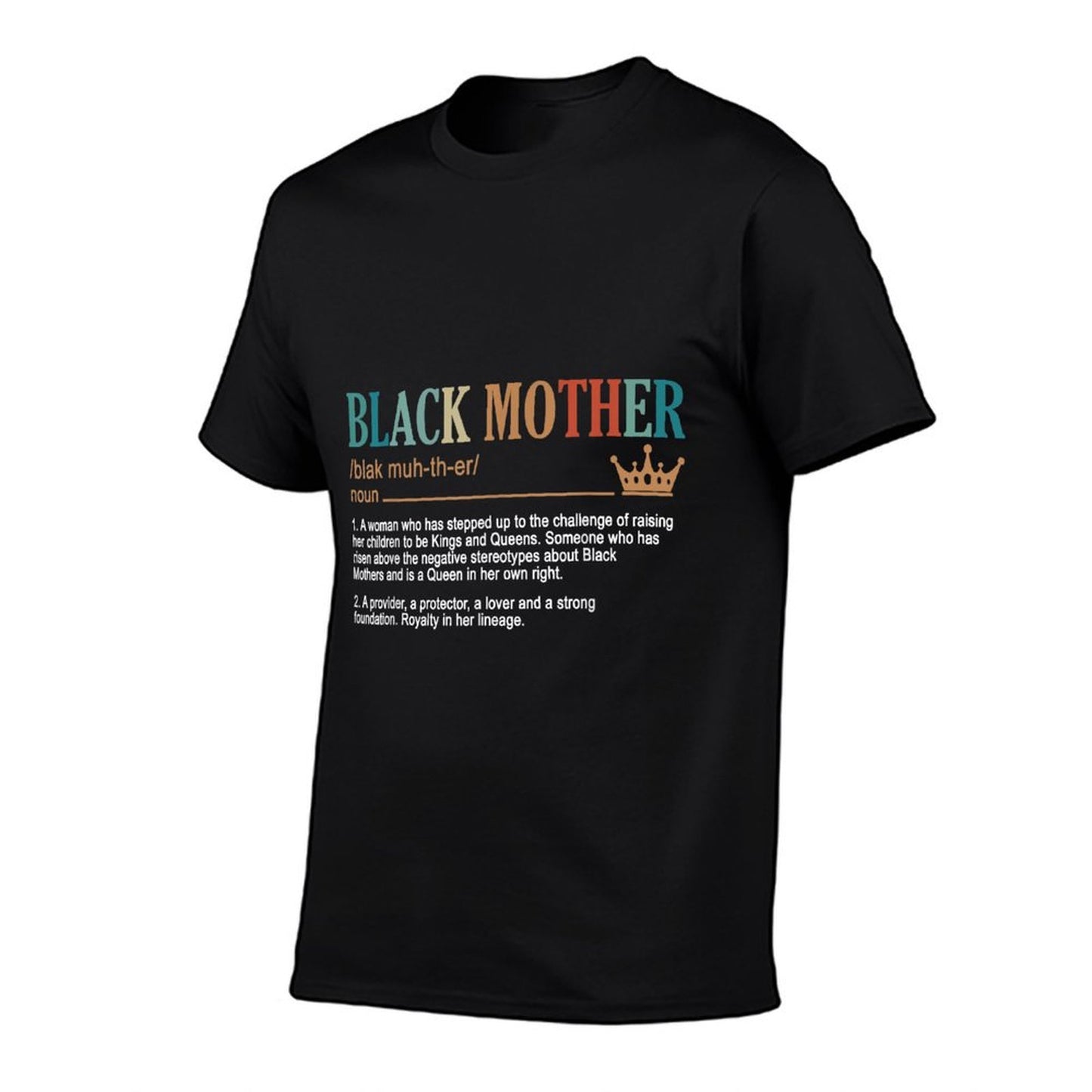 Black Mother Definition African American Mom Mother&#39;s Day T-Shirt