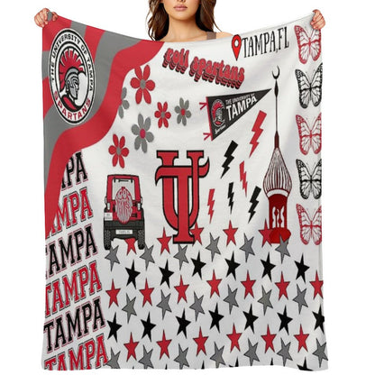 UT Collage Throw Blanket