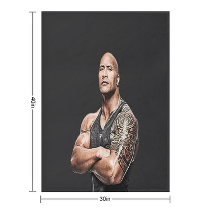 CAN YOU SMELL WHAT THE ROCK IS COOKING Throw Blanket