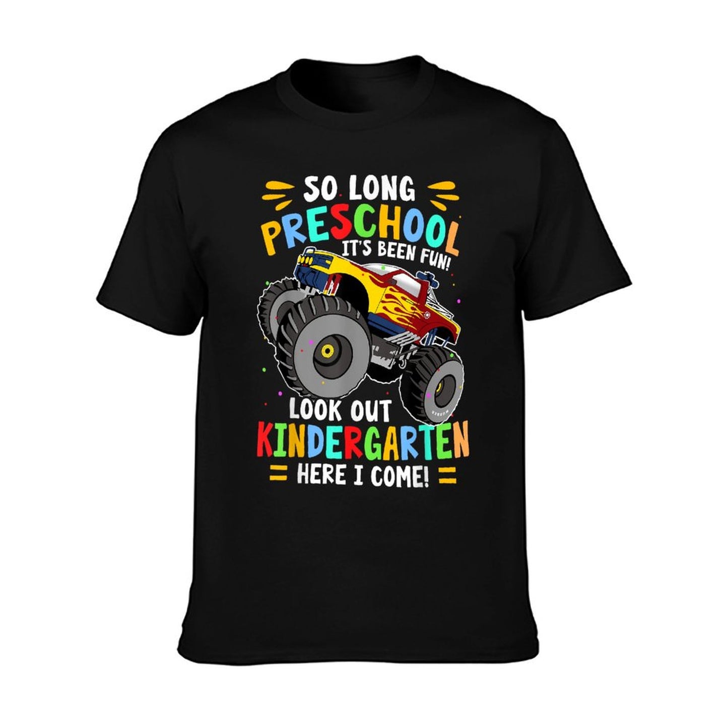 So Long Preschool Graduation Monster Truck T-Shirt