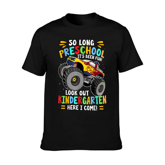 So Long Preschool Graduation Monster Truck T-Shirt
