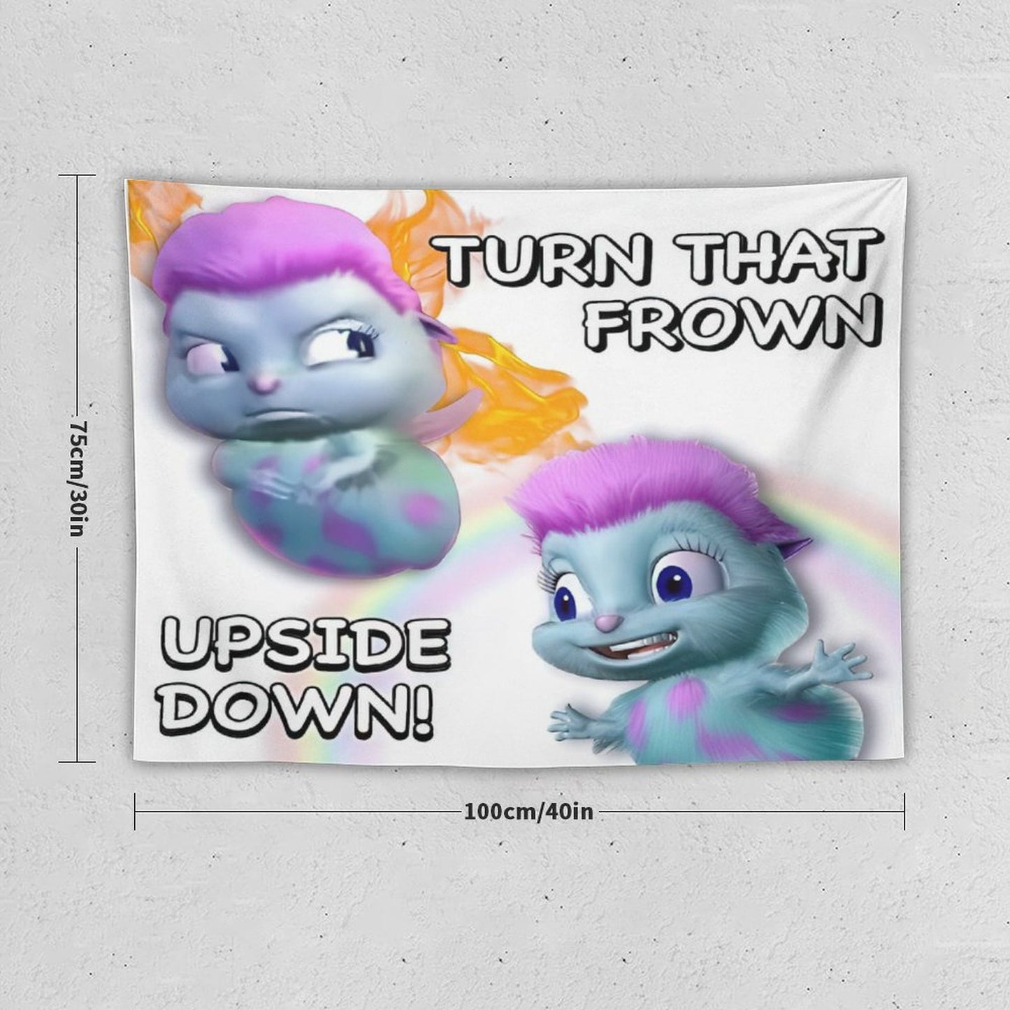 Bibble Everyday Motivational Message Tapestry