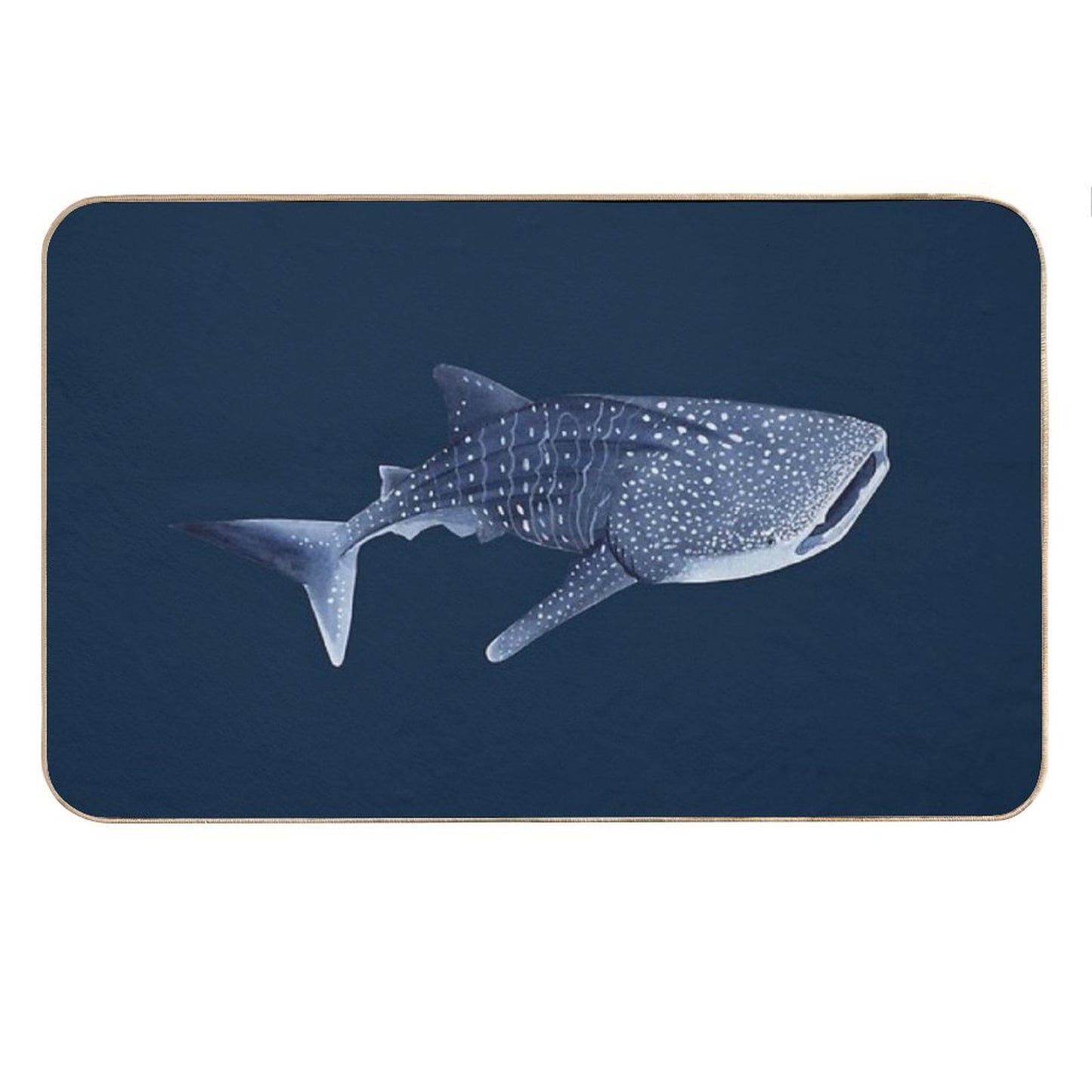 WHALE SHARK-Rhincodon Typus Bath Mat