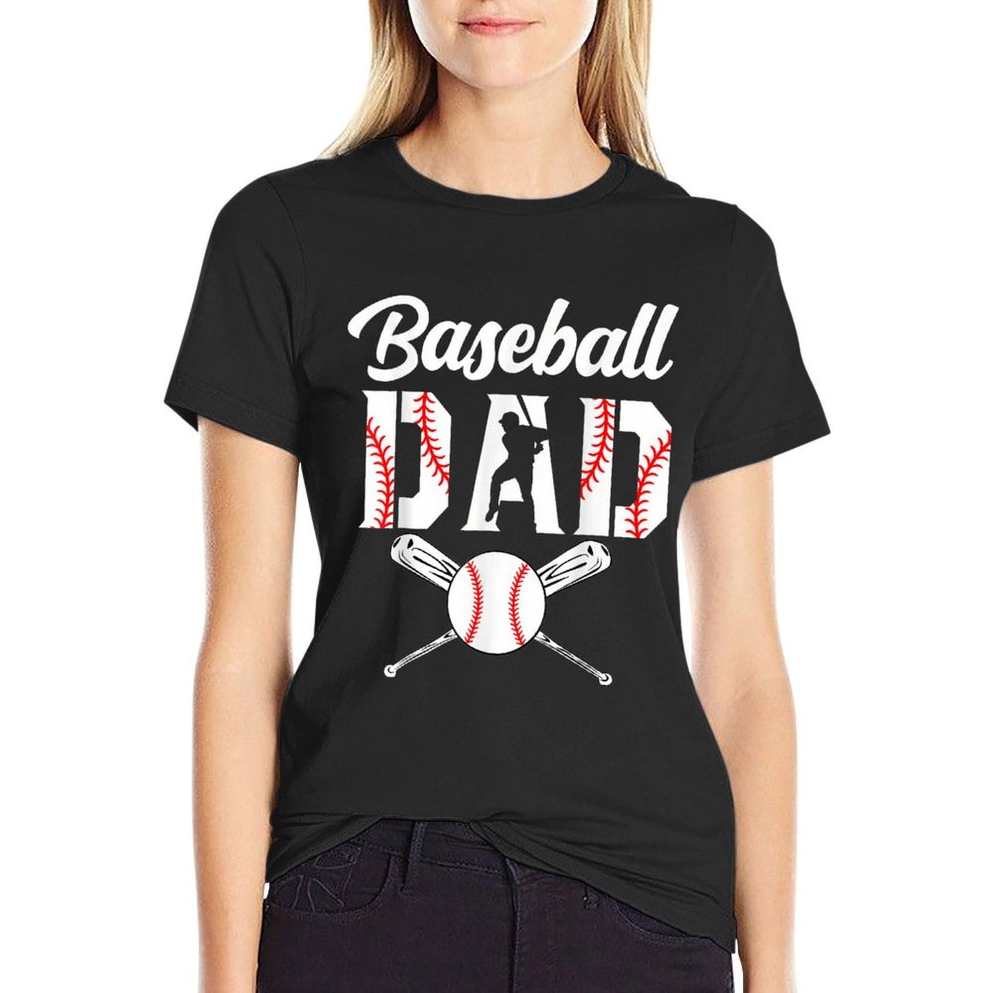 Baseball Dad Gifts Baseball Sport Lovers For Father&#39;s Day T-Shirt