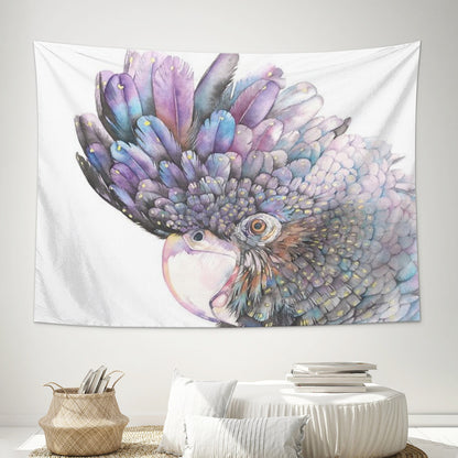 Black Cockatoo Tapestry