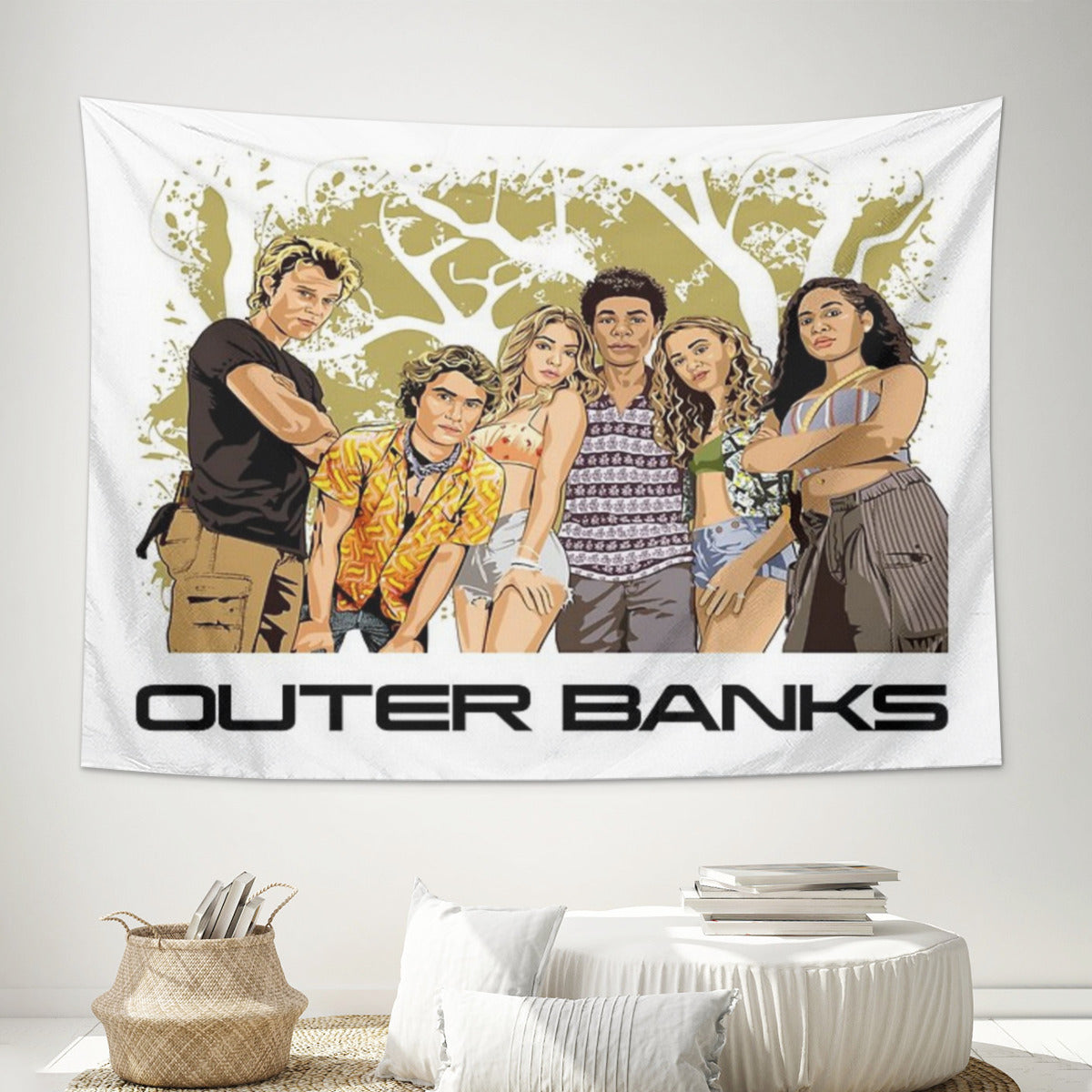 OUTER BANKS Kitty Hawk Tapestry