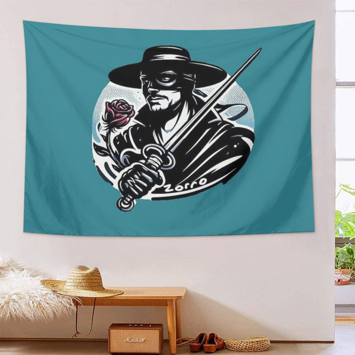 Zorro Tapestry