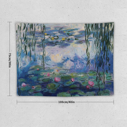 Water Lilies by Claude Monet 1916-19 Tapestry