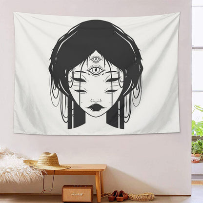 Demon Geisha Tapestry