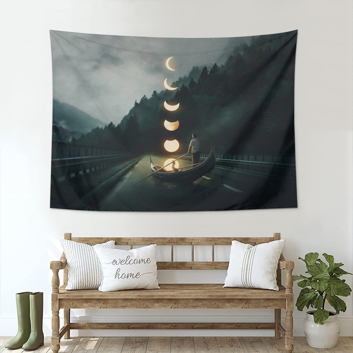 Moon Ride Tapestry