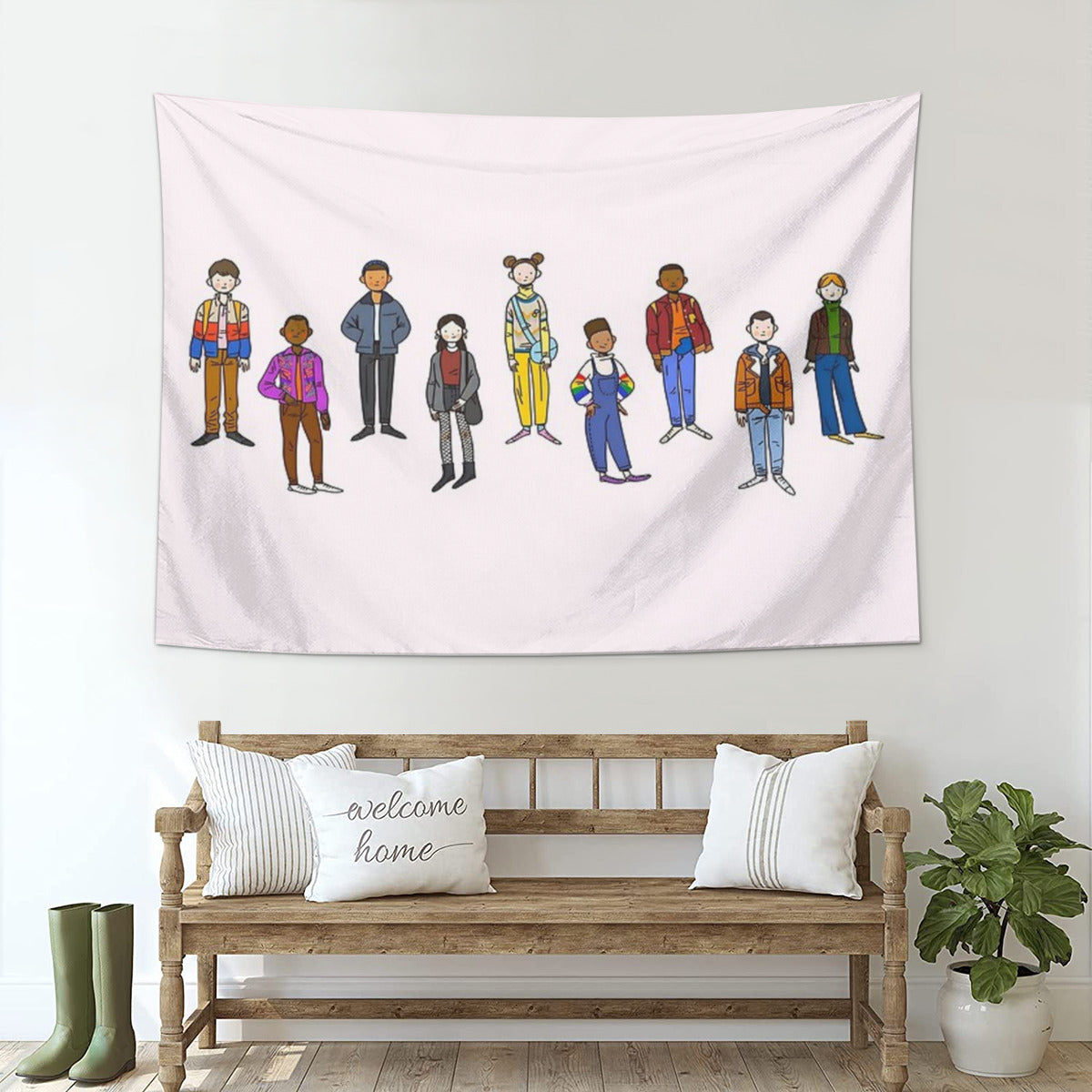 Sex Education Characters Tapestry