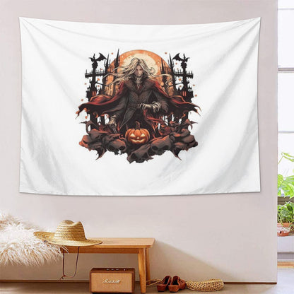 Castlevania Alucard Halloween Tapestry