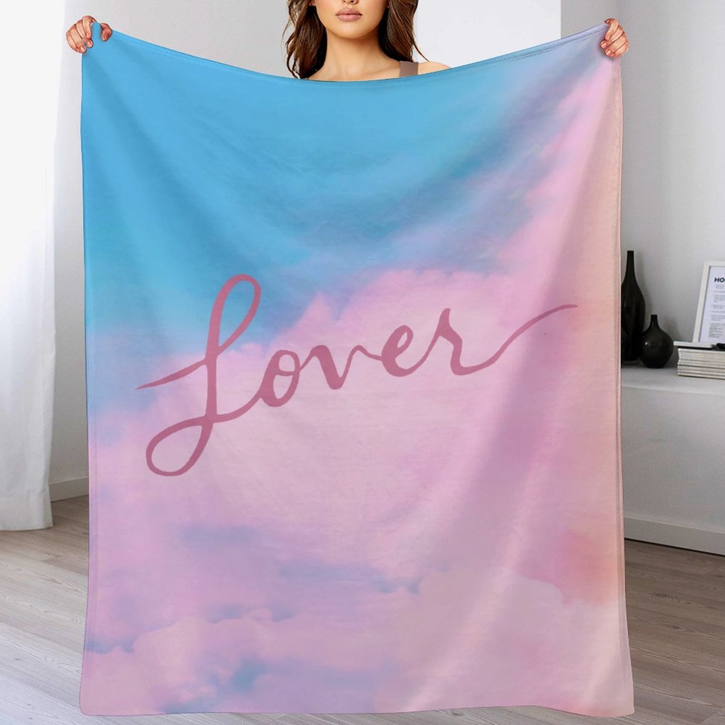 Taylor Swift Lover Album Throw Blanket