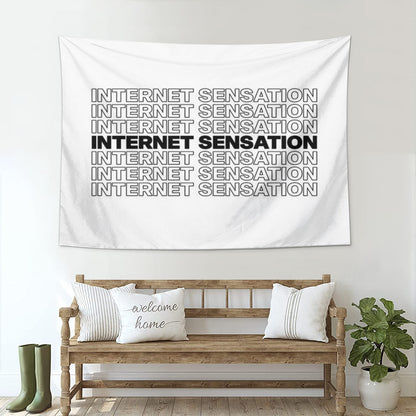 internet sensation merch Tapestry