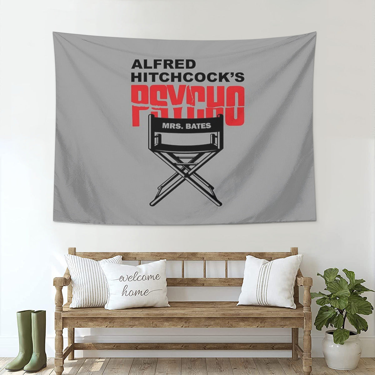 ALFRED HITCHCOCK PSYCHO Tapestry