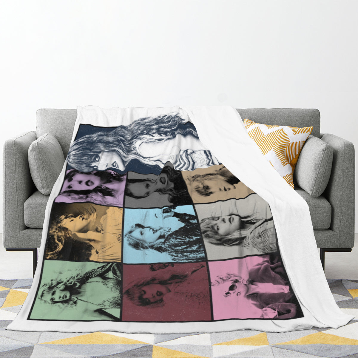 Taylor Swift The Eras Tour 2023 Throw Blanket