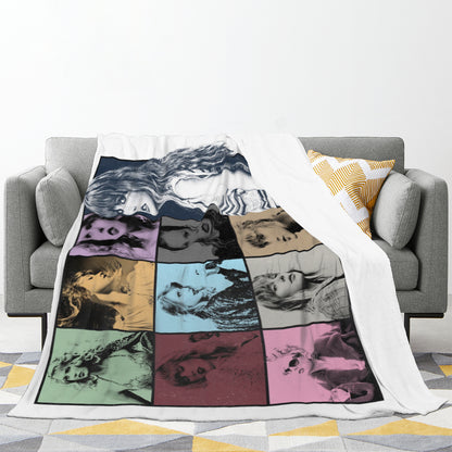 Taylor Swift The Eras Tour 2023 Throw Blanket