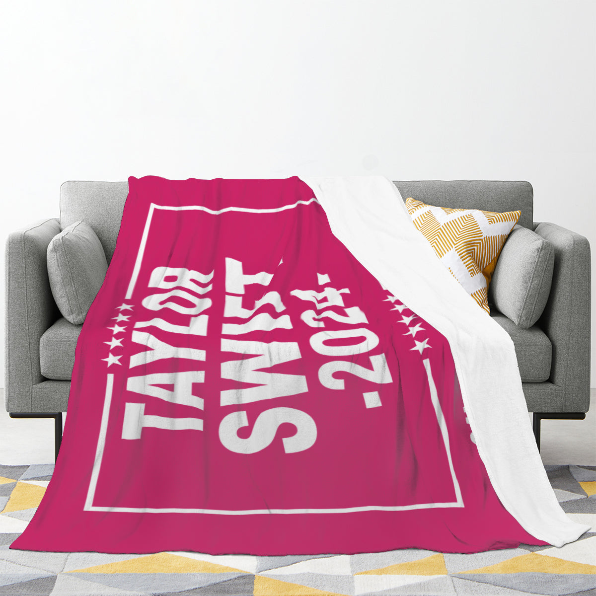Taylor Swift 2024 Save America Again Throw Blanket