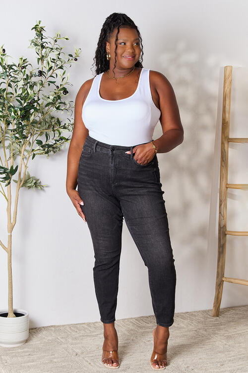 Judy Blue Full Size Tummy Control High Waist Denim Jeans