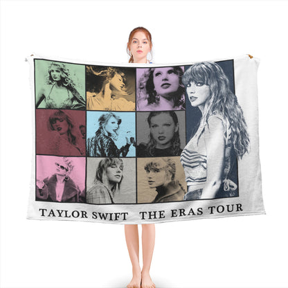 Taylor Swift The Eras Tour 2023 Throw Blanket