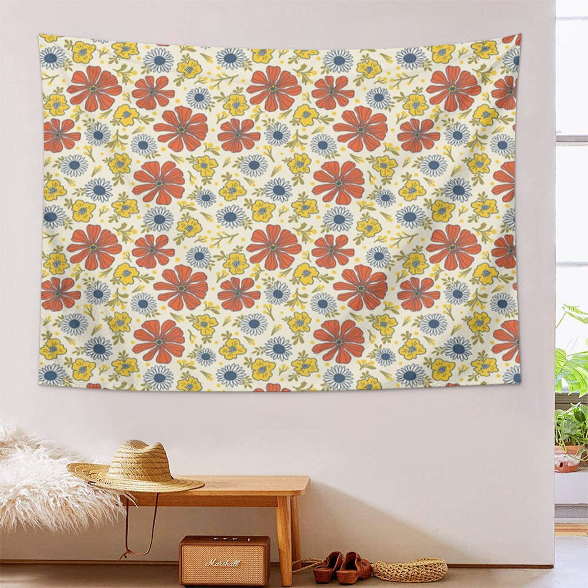 Your Granny Floral Wallpaper Tapestry
