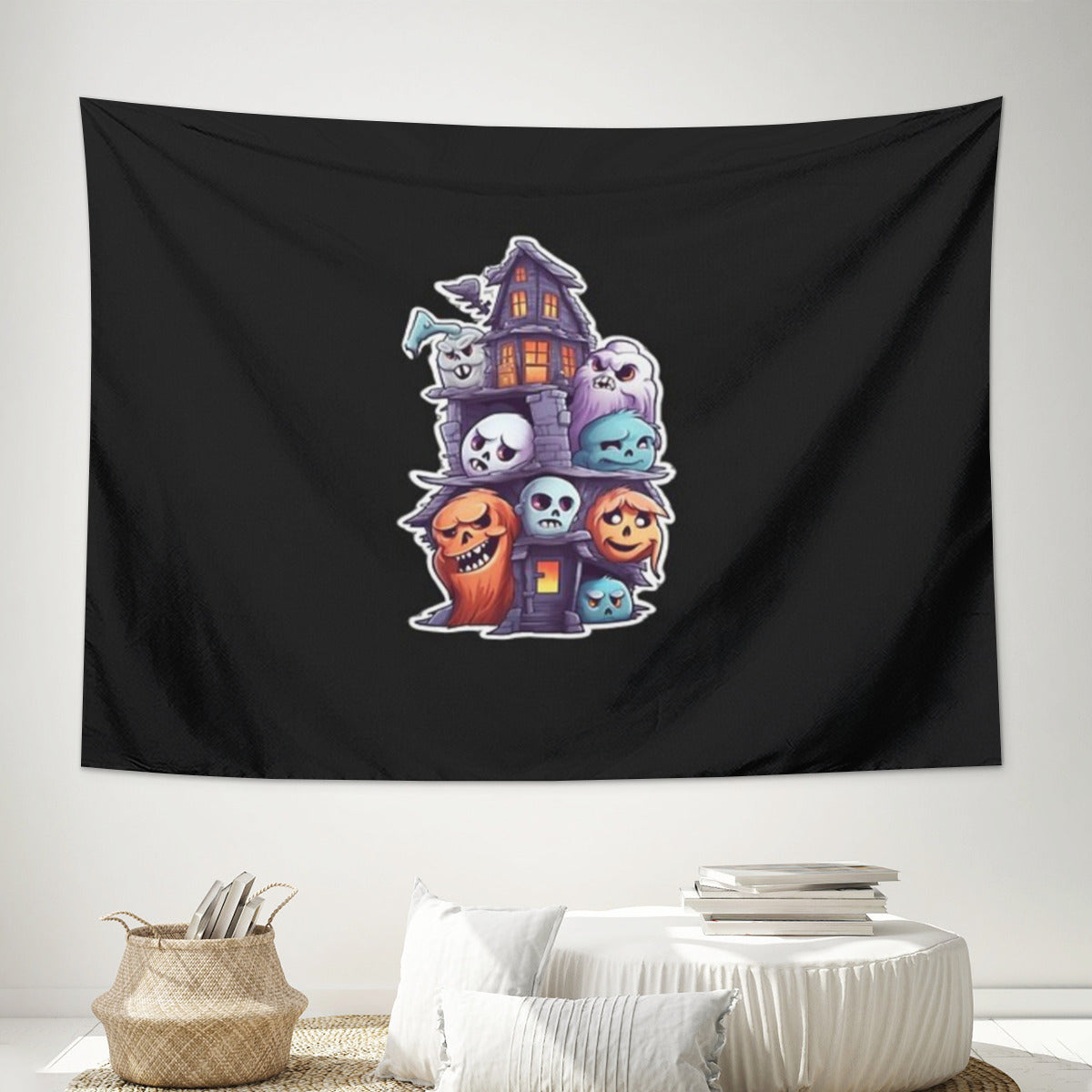 Haunted House Tapestry