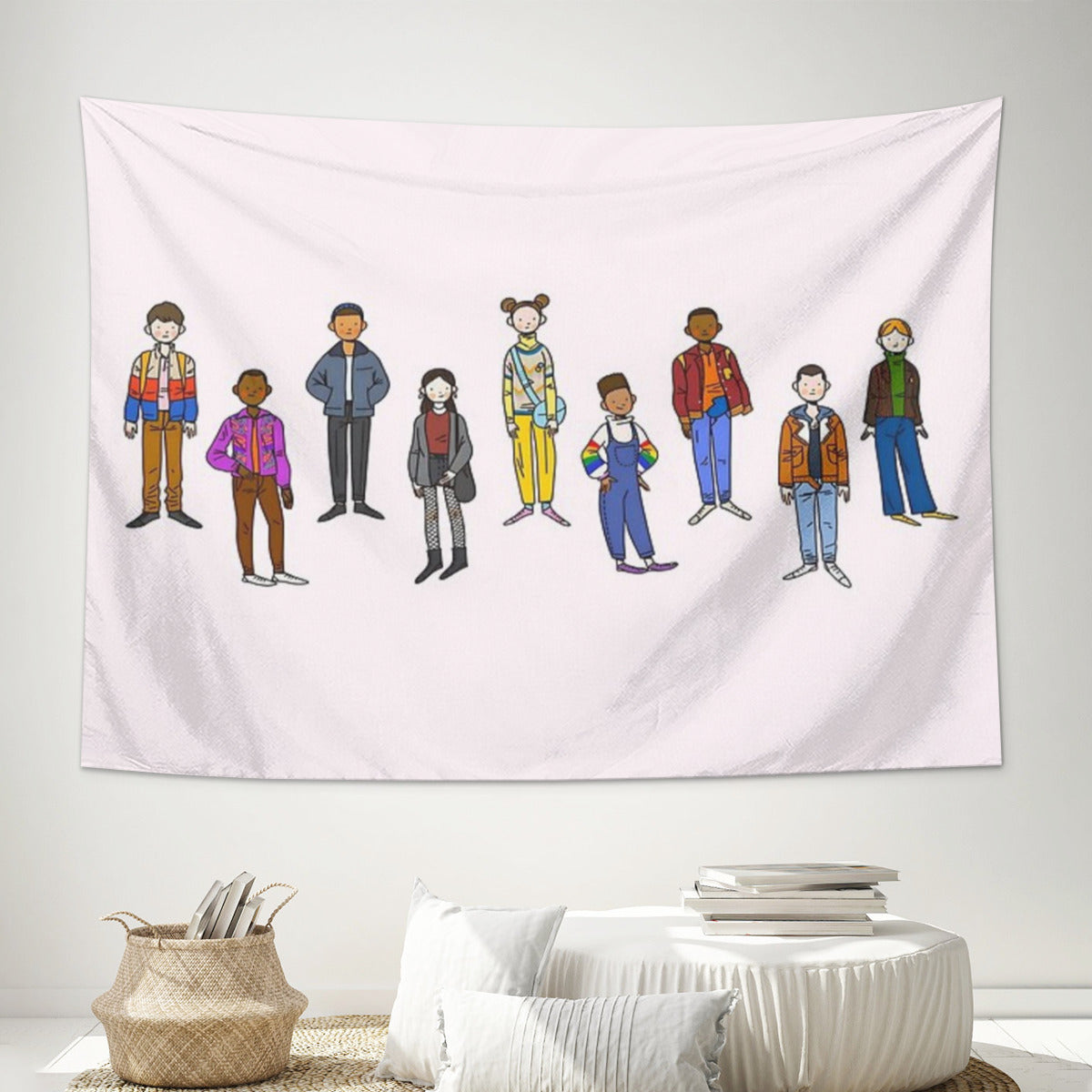 Sex Education Characters Tapestry