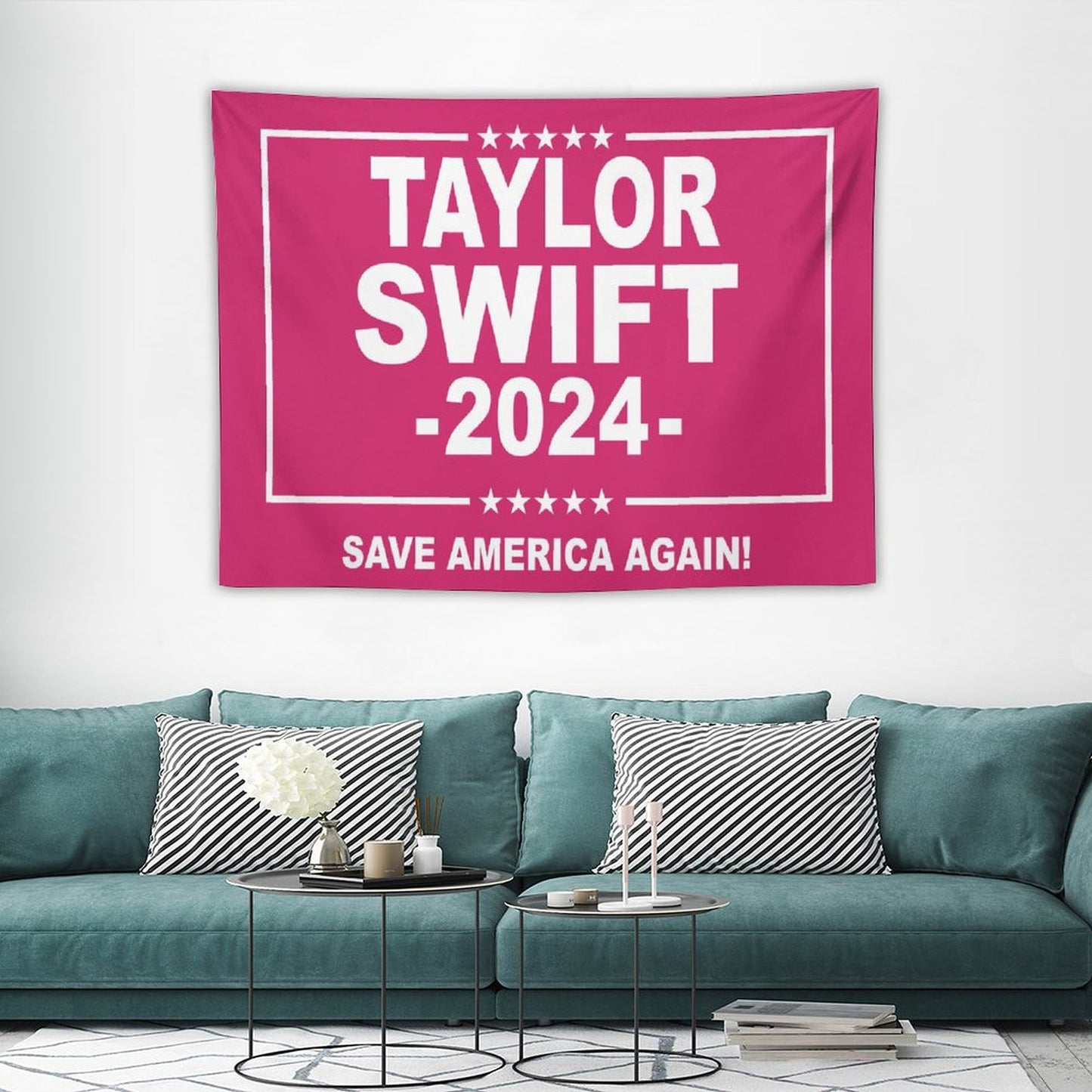 Taylor Swift 2024 Save America Again Tapestry