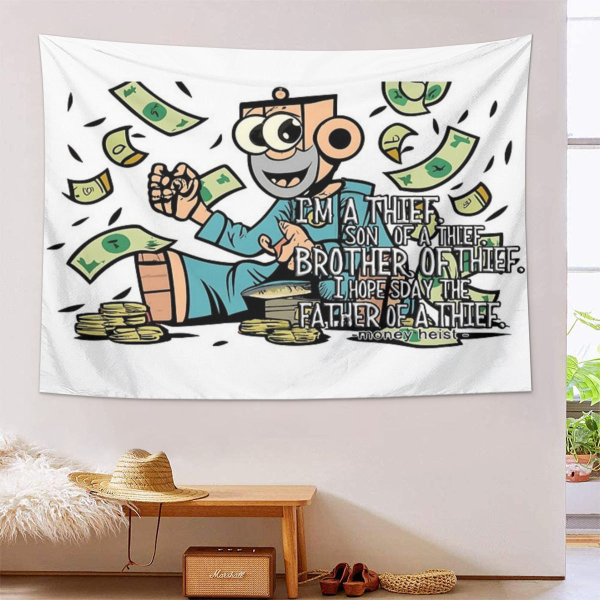 Brother Of Thief Tapestry